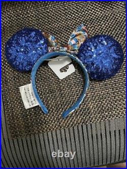 Disneyland Club 33 Its A Small World 55th Anniversary Limited Edition Ears & Bag