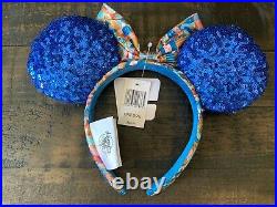 Disneyland Club 33 Its A Small World 55th Anniversary Limited Edition Ears & Bag