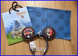 Disneyland Club 33 Loungefly Mickey Ears 65th Anniversary Matterhorn w Gift Bag