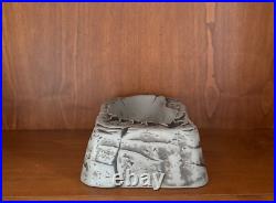 Disneyland Club 33 MATTERHORN Yeti Footprint Mug Bowl 65th Anniversary Vantiki