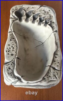 Disneyland Club 33 MATTERHORN Yeti Footprint Mug Bowl 65th Anniversary Vantiki