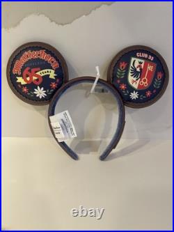 Disneyland Club 33 Matterhorn 65th Anniversary Loungefly Ears