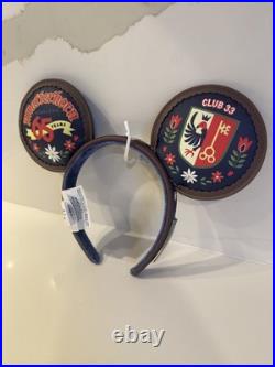 Disneyland Club 33 Matterhorn 65th Anniversary Loungefly Ears