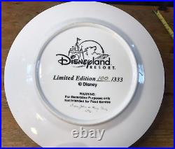 Disneyland Club 33 Thirty Five Years Anniversary Plate 35th x/333 Walt Disney