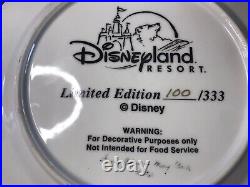 Disneyland Club 33 Thirty Five Years Anniversary Plate 35th x/333 Walt Disney