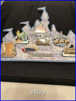 Disneyland Club 33 Very Rare 50Th Anniversary Pin Set