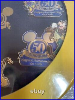 Disneyland Collectible Pins 50th Anniversary Mickey & Friends New Sealed RARE