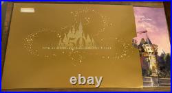 Disneyland Commemorative 50th Anniversary Ticket 2005-3D-Rare Collectable