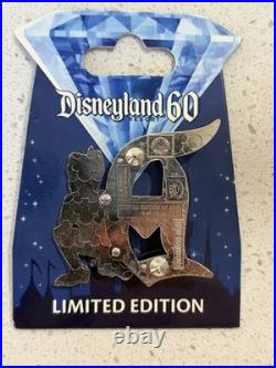 Disneyland Diamond Celebration 60th Anniversary D Peter Pan LE 3000 Pin