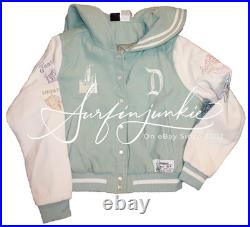 Disneyland Disney Parks 70th Anniversary Sailor Jacket Coat Marquee Collar LARGE