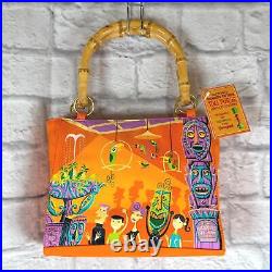 Disneyland Enchanted Evening Tiki Room Shag Purse Limited 40th Anniversary NWT
