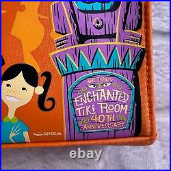 Disneyland Enchanted Evening Tiki Room Shag Purse Limited 40th Anniversary NWT