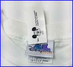 Disneyland Enchanted Tiki Room 40th Anniversary Shag white T-shirt NWT size 2XL
