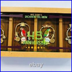 Disneyland Enchanted Tiki Room 45th Anniversary Pin Set, Signed by Artist