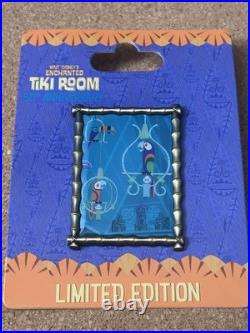 Disneyland Enchanted Tiki Room 50th Anniversary Event Shag Pin LE250 New on Card