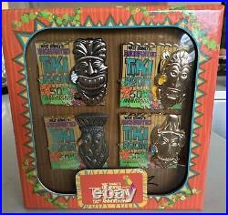 Disneyland Enchanted Tiki Room 50th Anniversary Pin Set Limited Edition 250 Disneyland Enchanted Tiki Room 50th Anniversary Pin Set Limited Edition 250