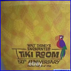 Disneyland Enchanted Tiki Room 50th Anniversary Pin Set Limited Edition 250 Disneyland Enchanted Tiki Room 50th Anniversary Pin Set Limited Edition 250