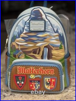 Disneyland Exclusive Club 33 Matterhorn 65th Anniversary Loungefly Bag BNWT