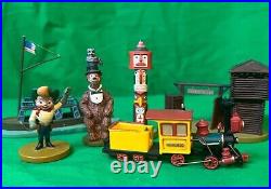 Disneyland FRONTIERLAND 50th ANNIVERSARY Pewter Miniature set LE 1500 RARE 2005 Disneyland FRONTIERLAND 50th ANNIVERSARY Pewter Miniature set LE 1500 RARE 2005
