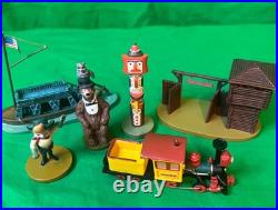 Disneyland FRONTIERLAND 50th ANNIVERSARY Pewter Miniature set LE 1500 RARE 2005 Disneyland FRONTIERLAND 50th ANNIVERSARY Pewter Miniature set LE 1500 RARE 2005