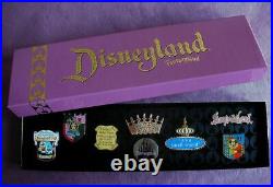 Disneyland Fantasyland- 50th Anniversary Boxed Pin Set -limited Edition 1500-mib