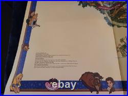 Disneyland Happiest Homecoming on Earth 50th Anniversary Souvenir Map Poster