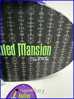 Disneyland Haunted Mansion 40TH Anniversary Lenticular Ears Hat Signed By SHAG
