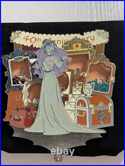 Disneyland Haunted Mansion 40th Anniversary The Bride Jumbo Slider Pin LE250