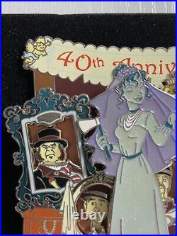 Disneyland Haunted Mansion 40th Anniversary The Bride Jumbo Slider Pin LE250