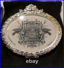 Disneyland Haunted Mansion 40th anniversary Event Silver compact mirror LE 300
