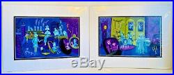 Disneyland Haunted Mansion 50th Anniversary 31 Ghosts Print By Shag Complete Set