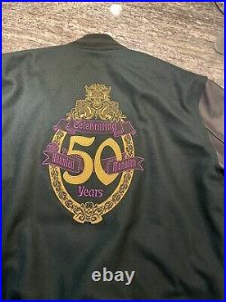 Disneyland Haunted Mansion 50th Letterman Jacket Size Large RARE
