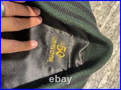 Disneyland Haunted Mansion 50th Letterman Jacket Size Large RARE