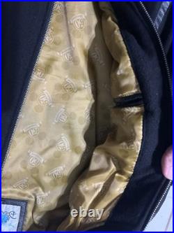 Disneyland Jacket Large Wool And Leather 50th Anniversary