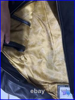 Disneyland Jacket Large Wool And Leather 50th Anniversary