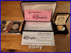 Disneyland LIMITED EDITION Silver E Ticket, 55th Anniversary Coin, Trolley Coin Disneyland LIMITED EDITION Silver E Ticket, 55th Anniversary Coin, Trolley Coin