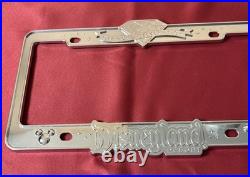 Disneyland Limited Diamond Celebration License Plate Frame 60th Anniversary