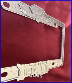 Disneyland Limited Diamond Celebration License Plate Frame 60th Anniversary