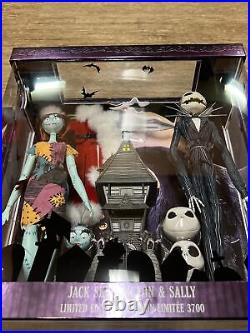 Disneyland Limited Edition The Nightmare Before Christmas 30th Anniversary Dolls