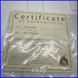 Disneyland MAD TEA PARTY 50TH Commemorative Edition OLSZEWSKI Alice n Wonderland