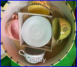 Disneyland MAD TEA PARTY SET 0f 4 NIB 50th Anniversary COA LE 1500 Mother's Day Disneyland MAD TEA PARTY SET 0f 4 NIB 50th Anniversary COA LE 1500 Mother's Day