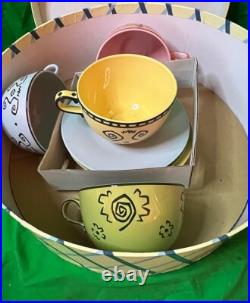 Disneyland MAD TEA PARTY SET 0f 4 NIB 50th Anniversary COA LE 1500 Mother's Day Disneyland MAD TEA PARTY SET 0f 4 NIB 50th Anniversary COA LE 1500 Mother's Day