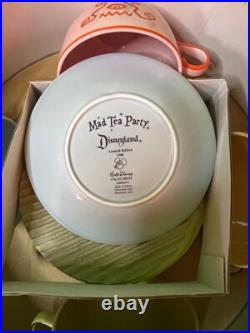 Disneyland MAD TEA PARTY SET 0f 4 NIB 50th Anniversary COA LE 1500 Mother's Day Disneyland MAD TEA PARTY SET 0f 4 NIB 50th Anniversary COA LE 1500 Mother's Day