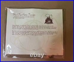 Disneyland MAD TEA PARTY SET 0f 4 NIB 50th Anniversary COA LE 1500 Mother's Day