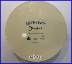 Disneyland MAD TEA PARTY SET 50th Anniversary COA Limited Ed. Of 1500