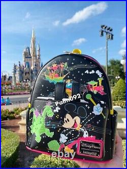 Disneyland Main Street Electrical Parade 50th Anniversary Loungefly Backpack