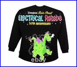 Disneyland Main Street Electrical Parade 50th Anniversary Spirit Jersey Size L Disneyland Main Street Electrical Parade 50th Anniversary Spirit Jersey Size L