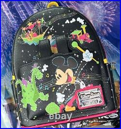 Disneyland Main Street Electrical Parade Loungefly Mini Backpack IN HAND