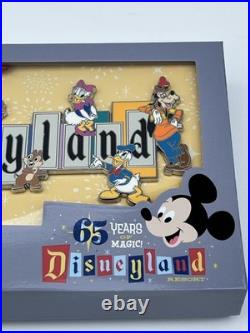 Disneyland Marquee 65 Years of Magic Jumbo Pin LE 1000
