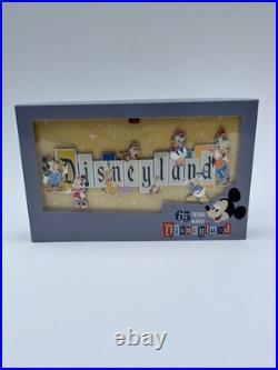 Disneyland Marquee 65 Years of Magic Jumbo Pin LE 1000